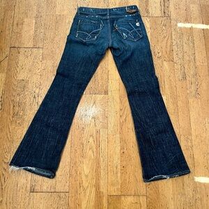 Union Midnight Carino Dark Blue Bootcut Jeans